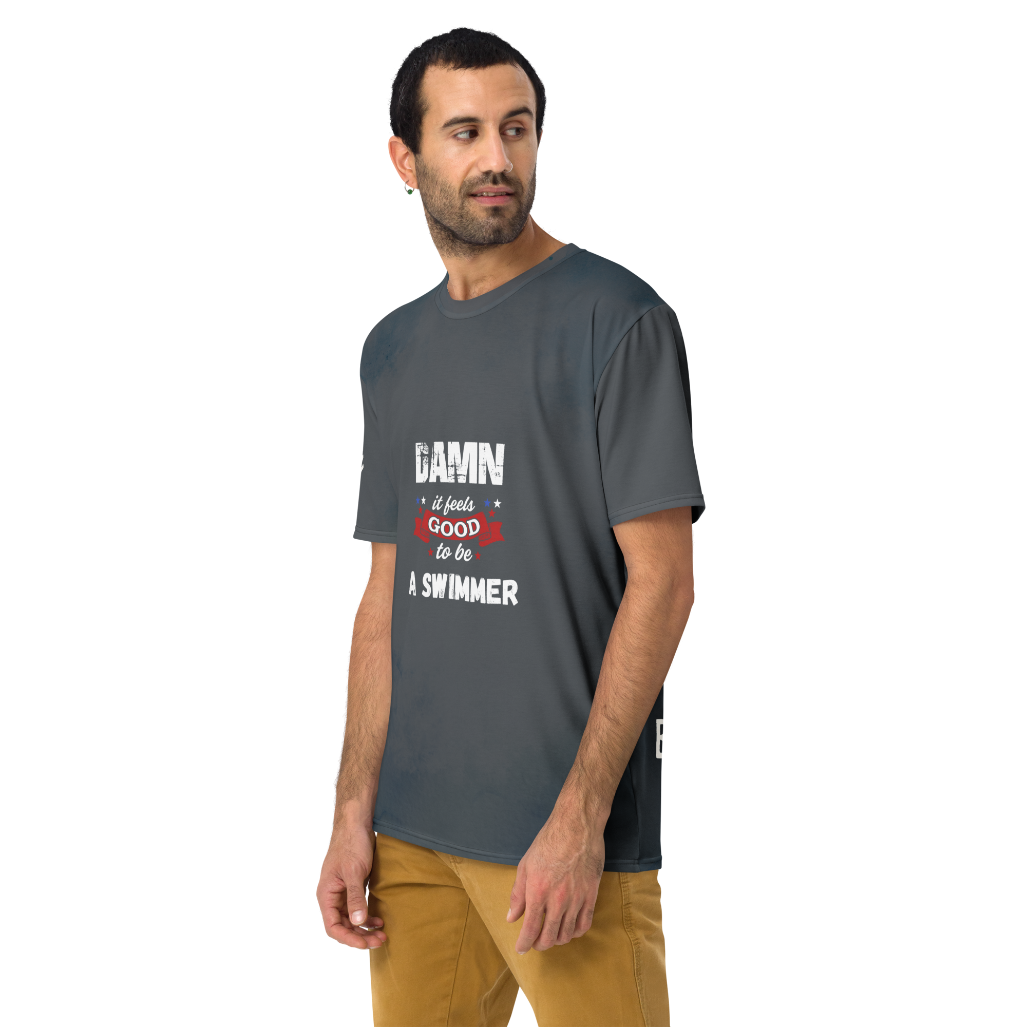 "It feel Good To Be A Swimmer" - Men's t-shirt