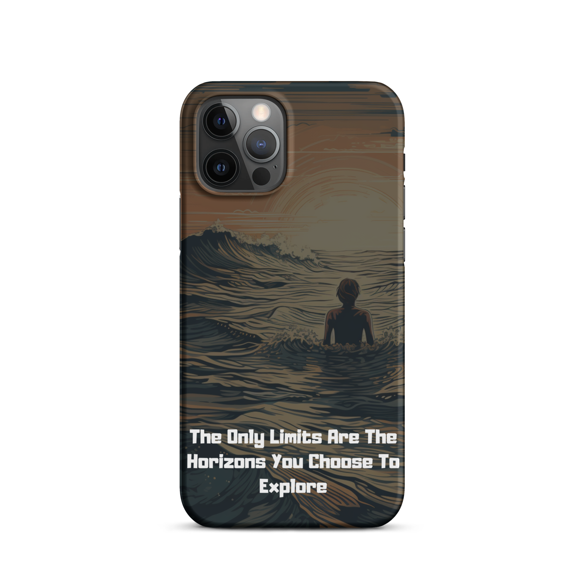 "Openwater Swimmers" iPhone Case