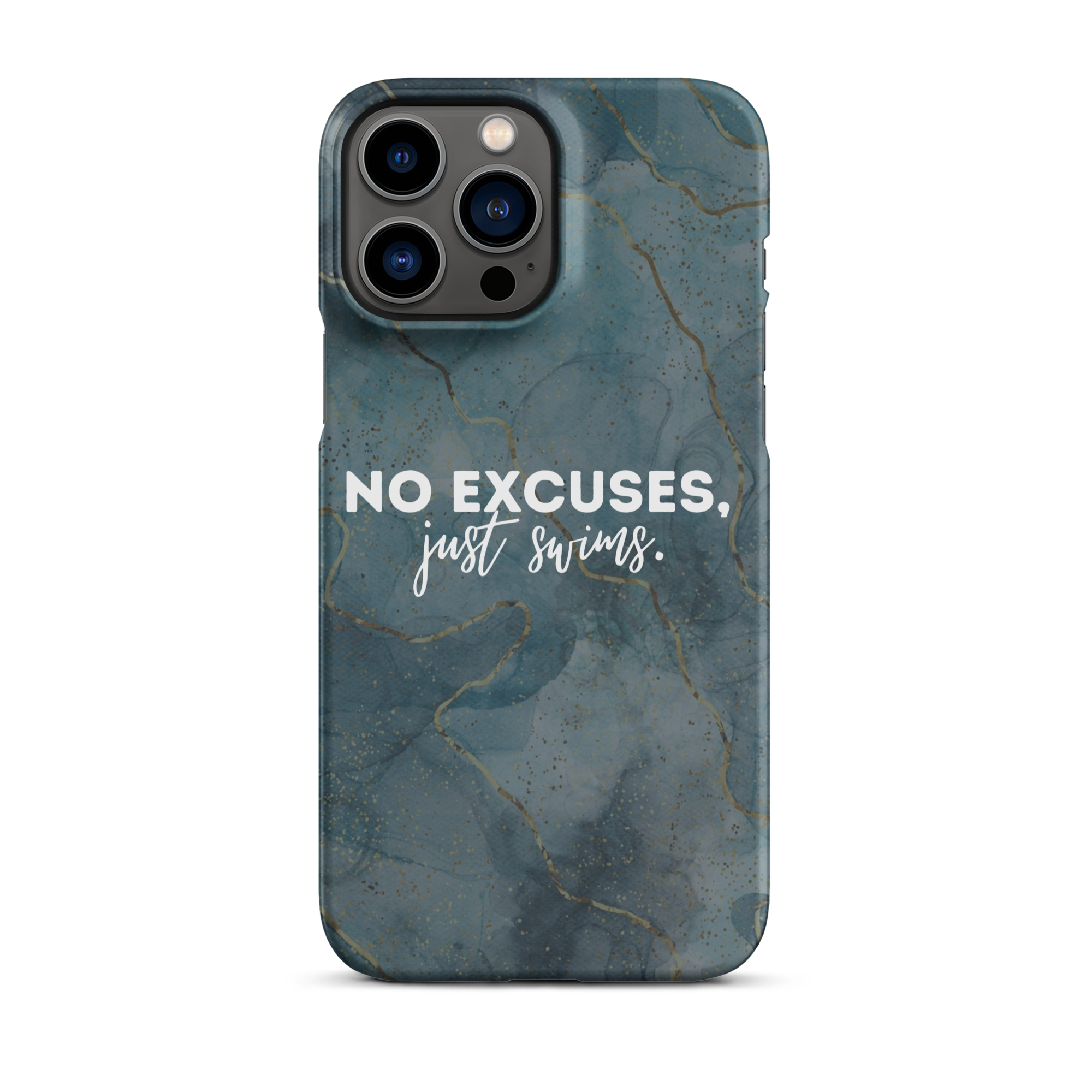 No Excuses, Just Swims case for iPhone®
