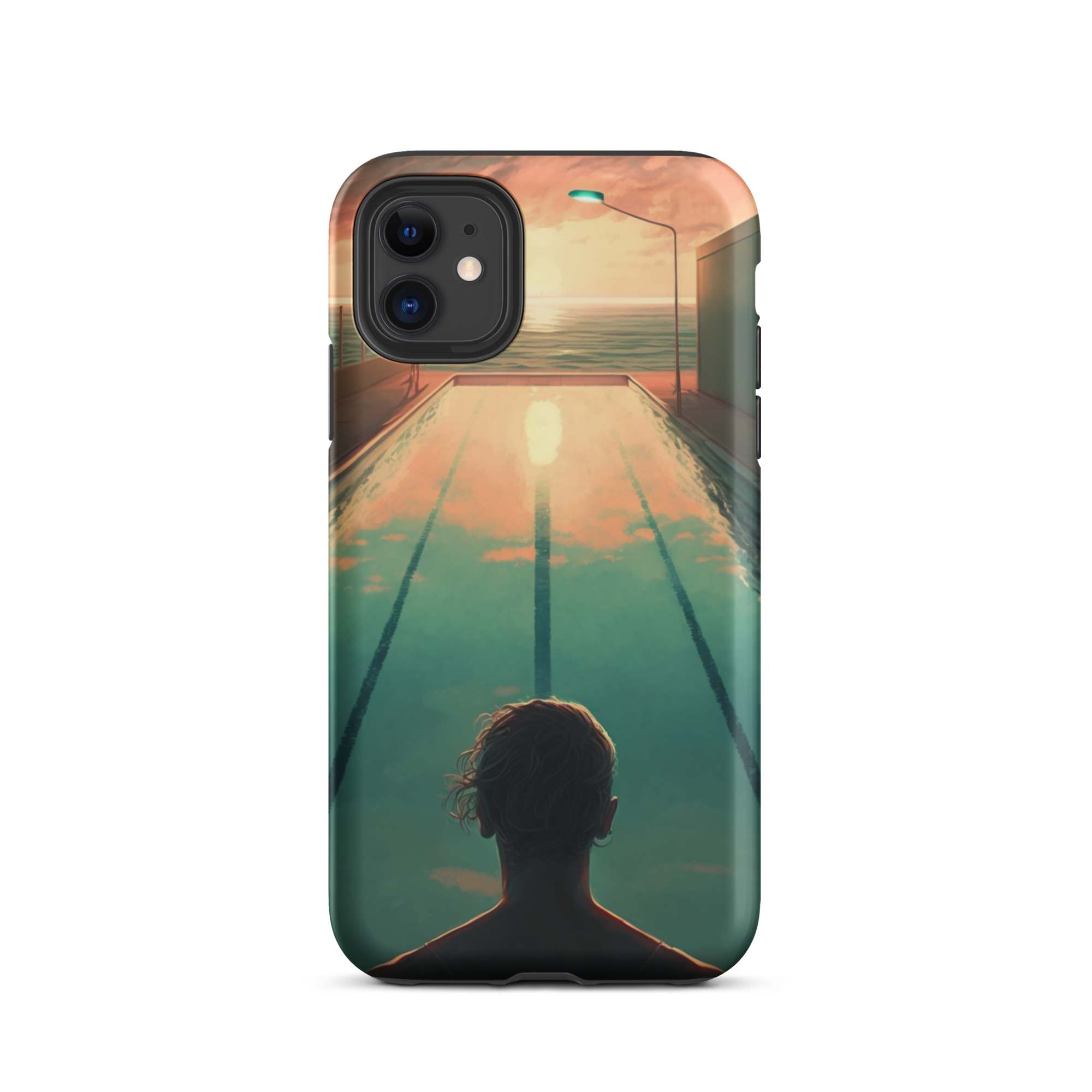 The Pool Is Where I Belong - IPHONE CASE FOR SWIMMERS