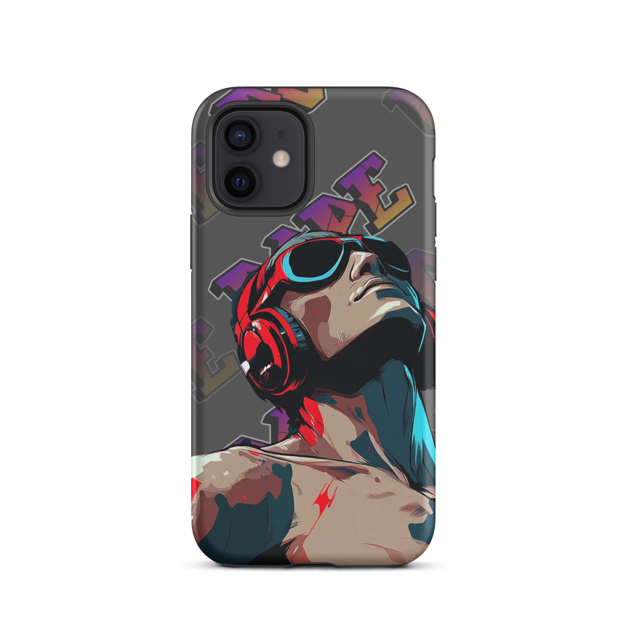 COOL SWIMMER iPhone Case