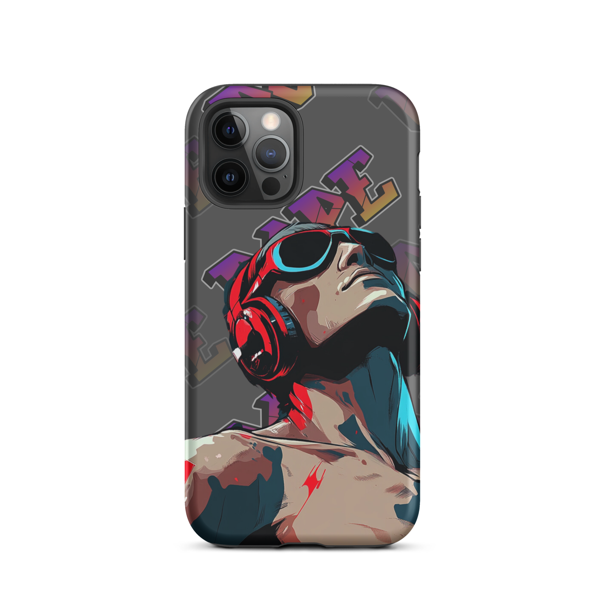 COOL SWIMMER iPhone Case