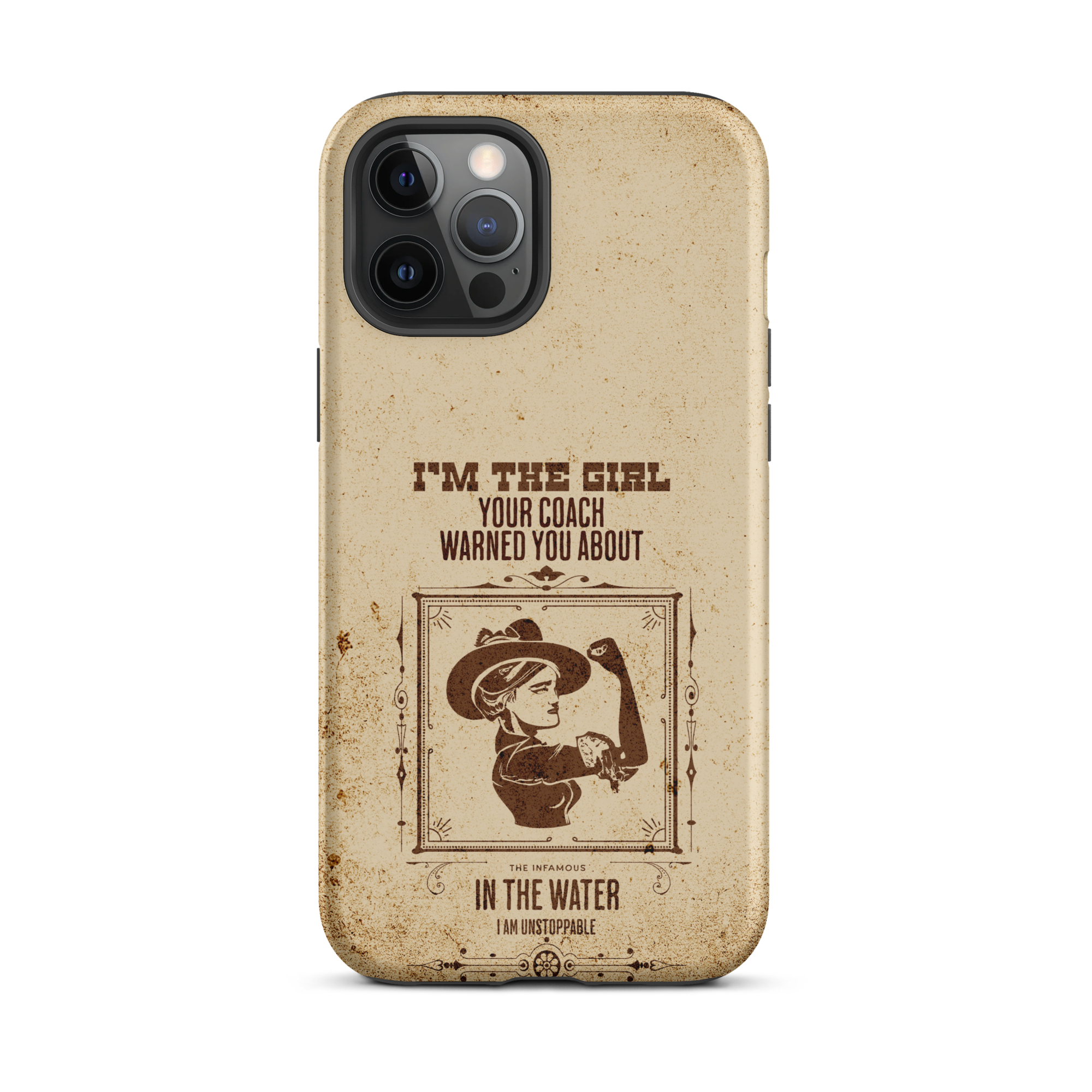 Swimmer Girl IPhone Case®