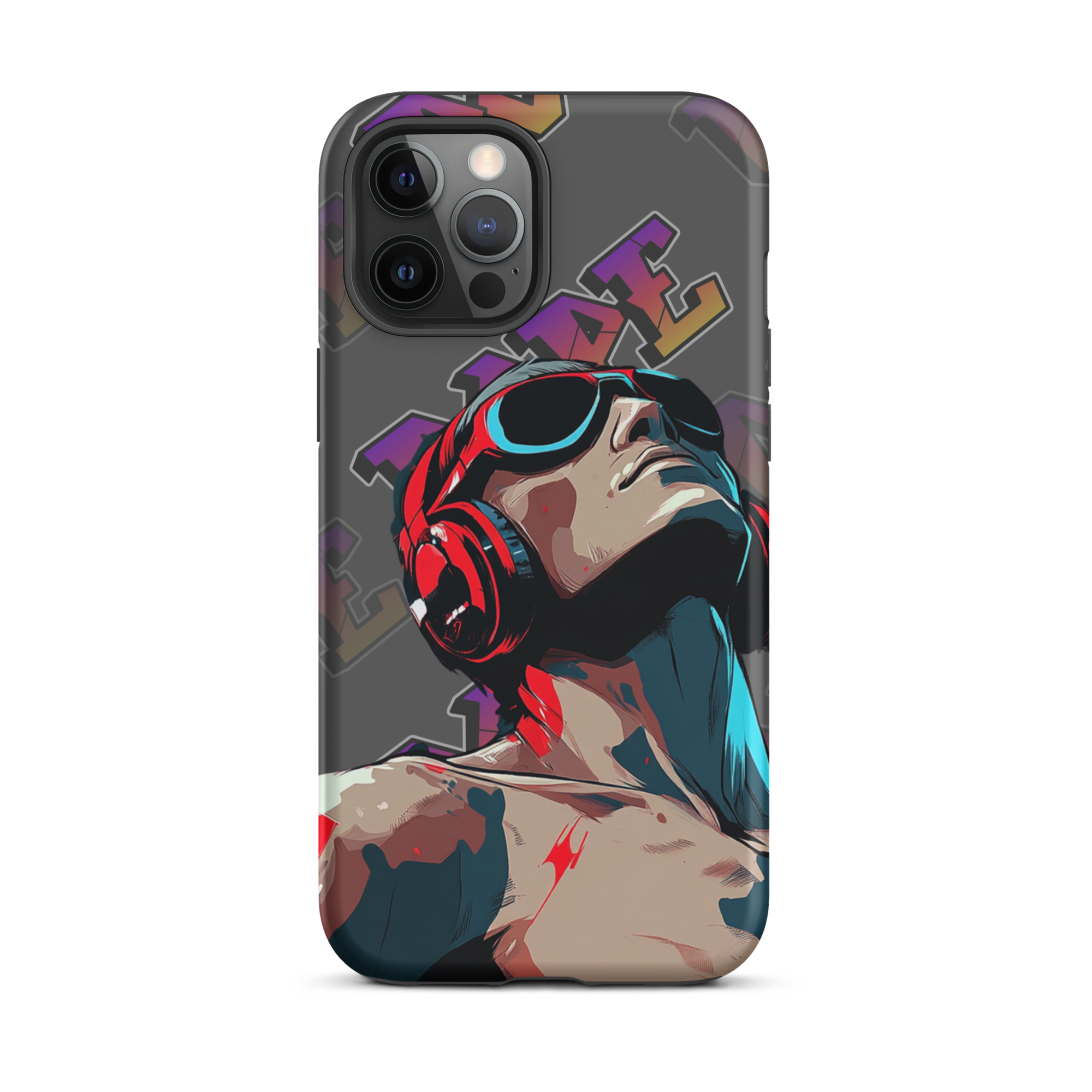 COOL SWIMMER iPhone Case