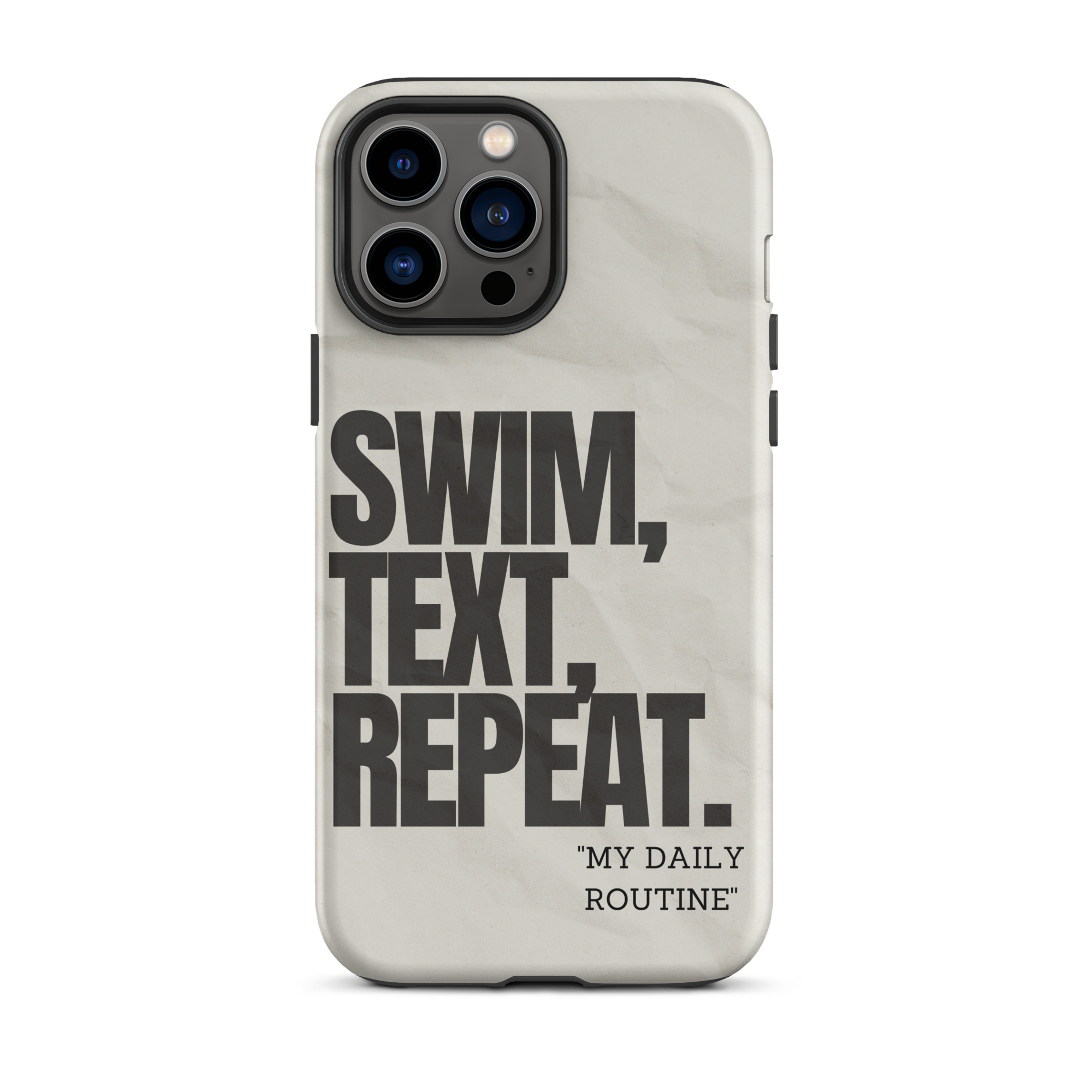 Swim, Text, Repeat iPhone Case®