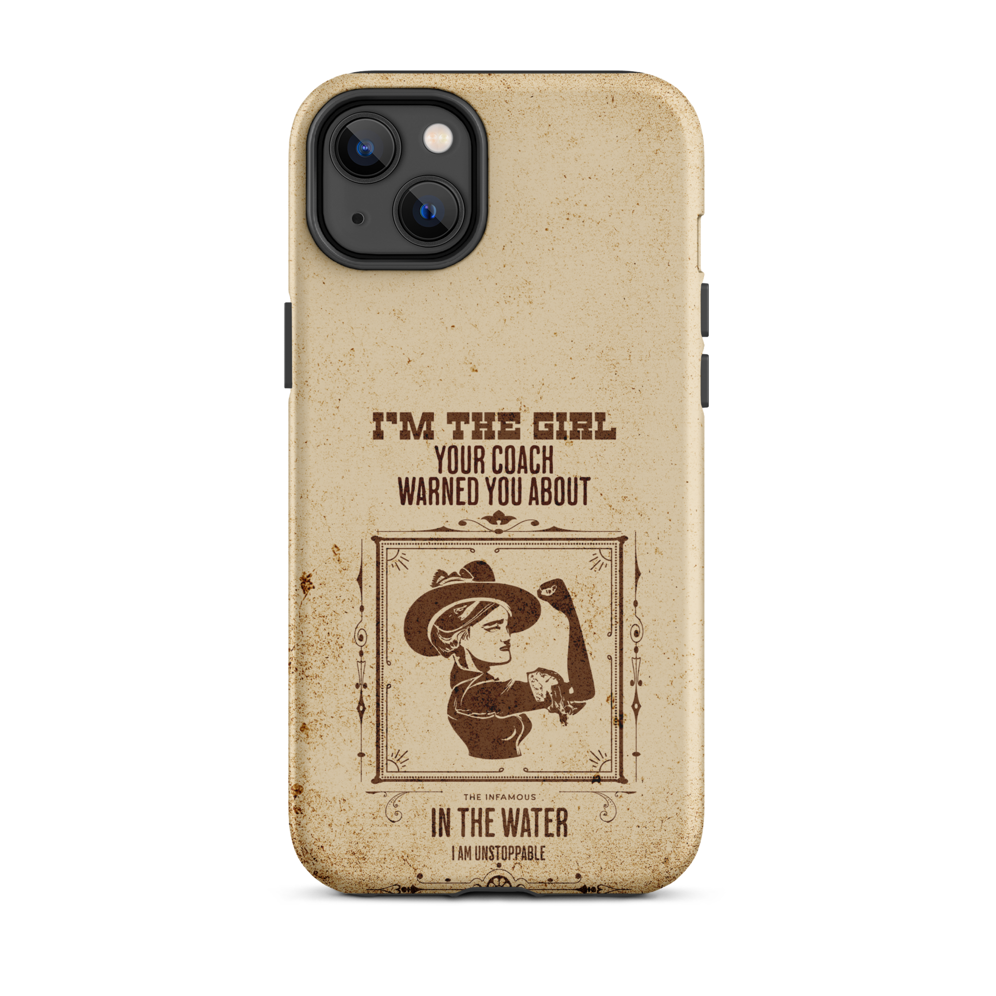 Swimmer Girl IPhone Case®