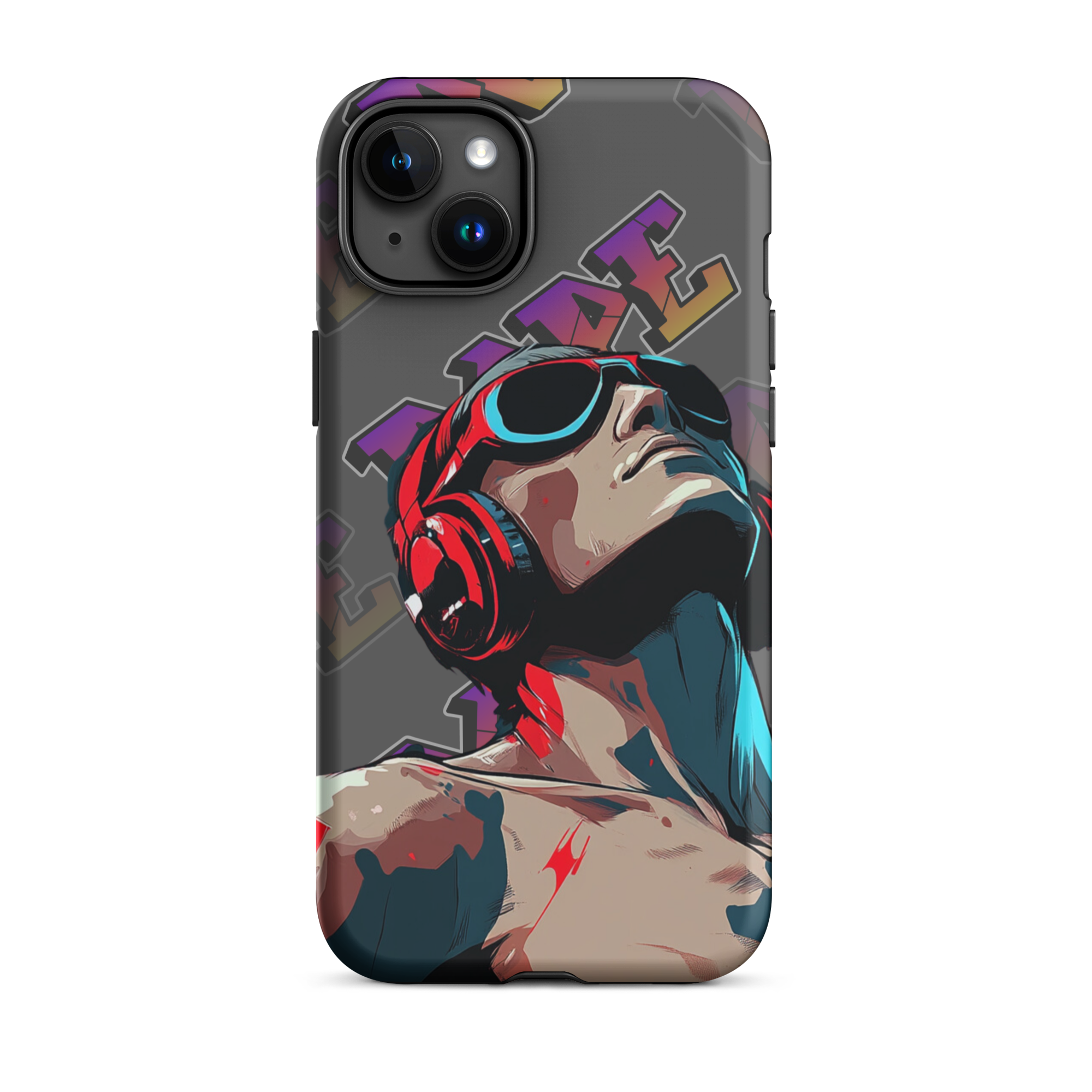 COOL SWIMMER iPhone Case