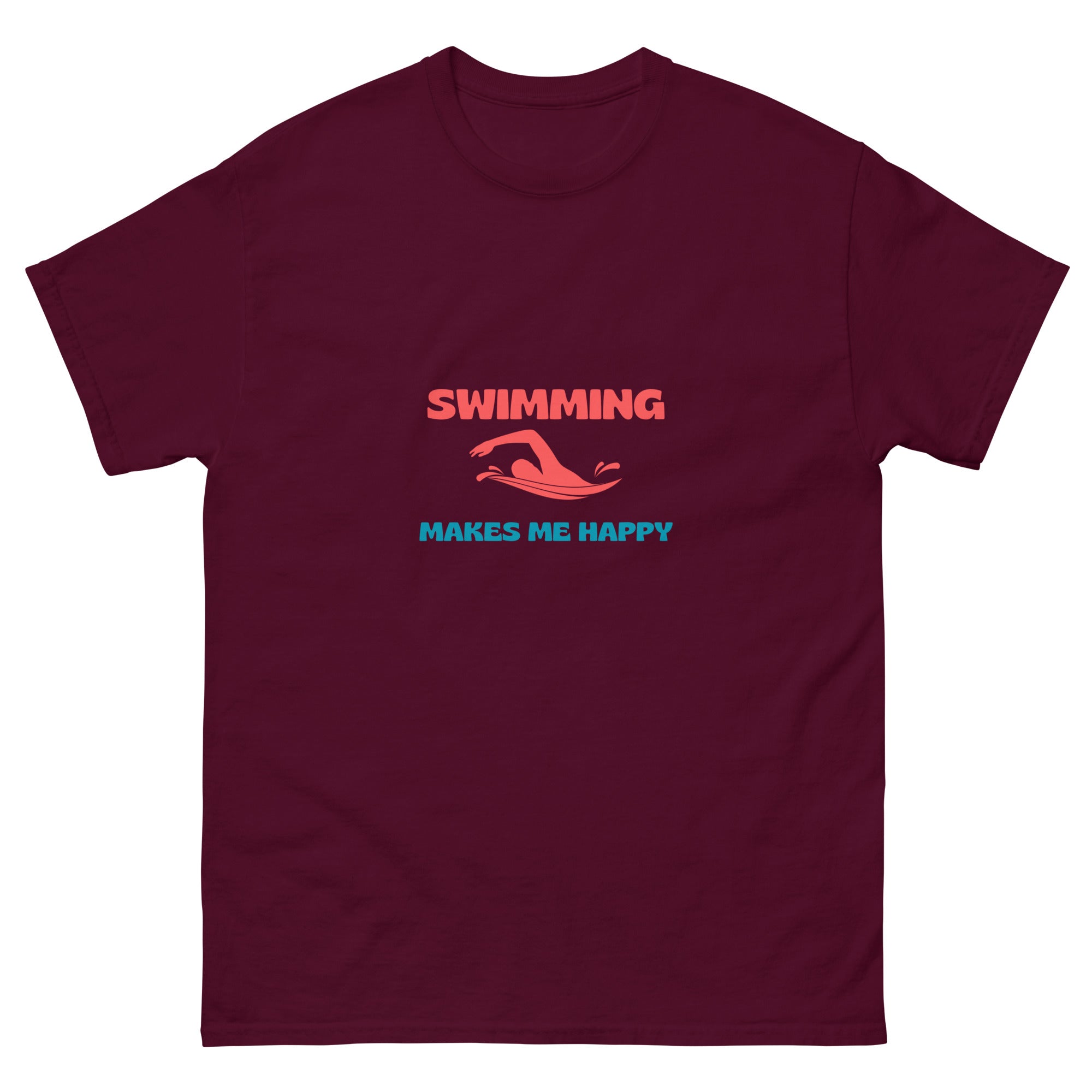 "Swimming Makes Me Happy" T-shirt