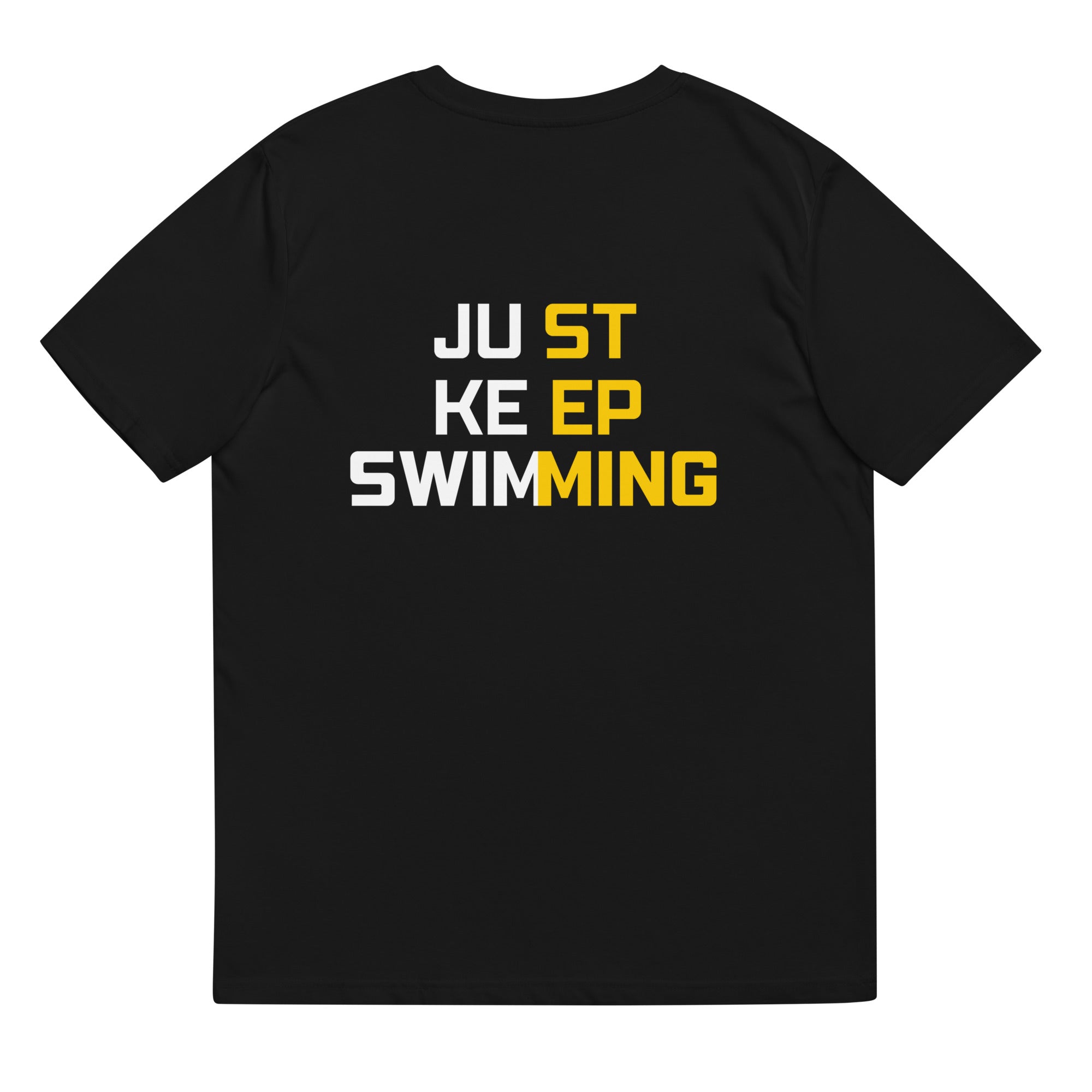 Just Keep Swimming - Unisex organic cotton t-shirt