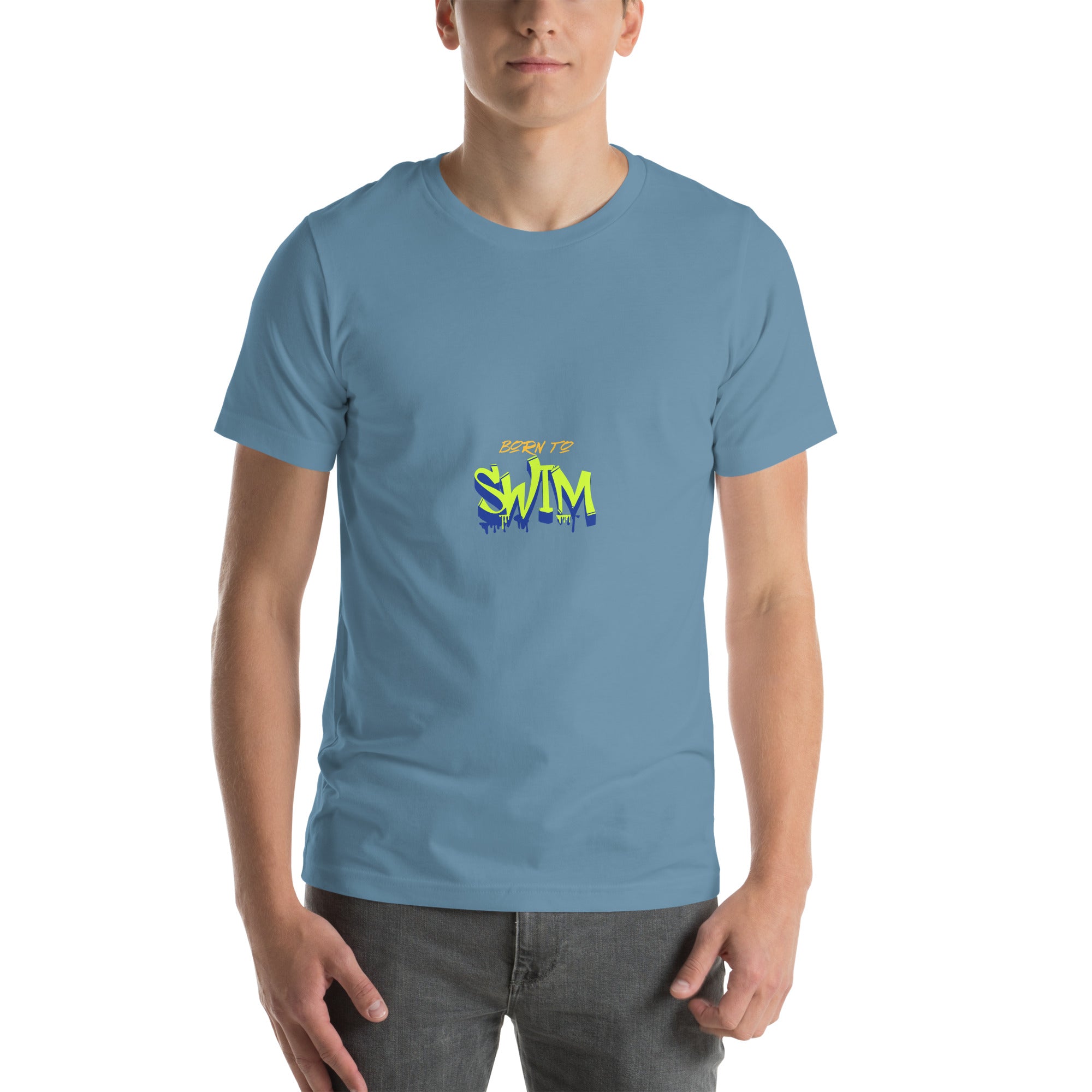 "Born To Be A Swimmer" - Unisex t-shirt