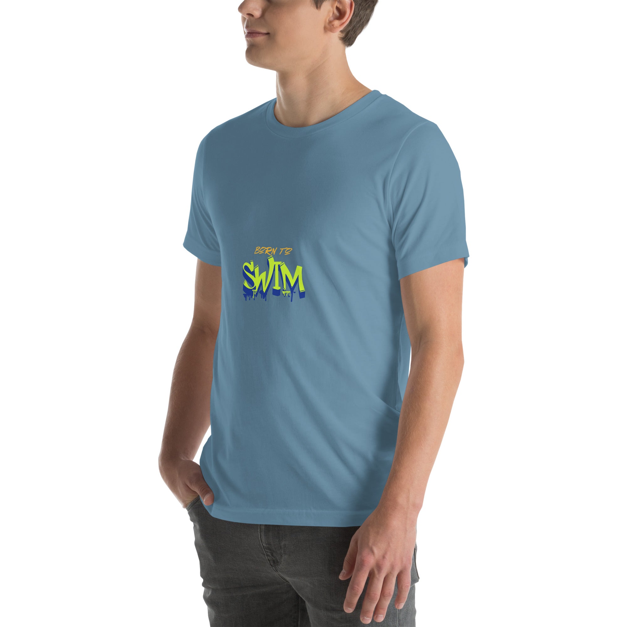 "Born To Be A Swimmer" - Unisex t-shirt