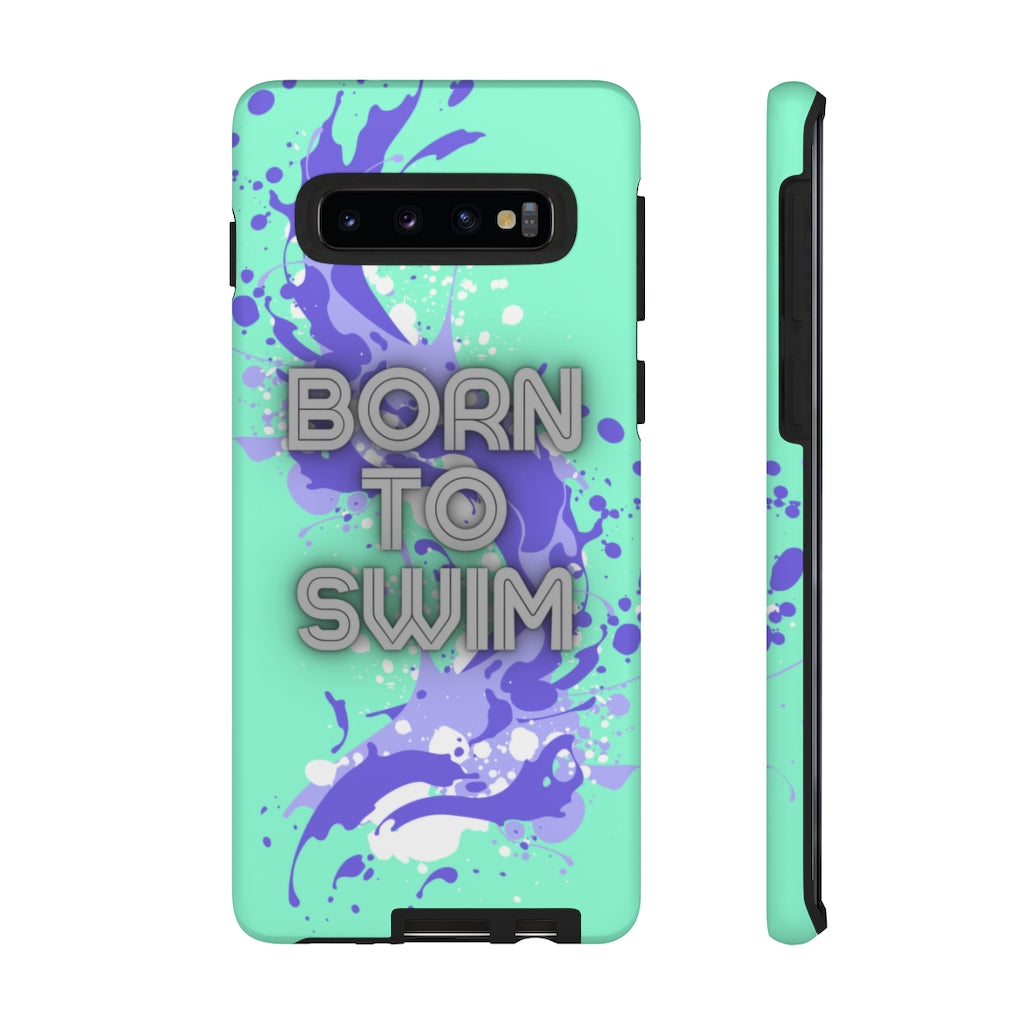 Born To Swim - Iphone Case