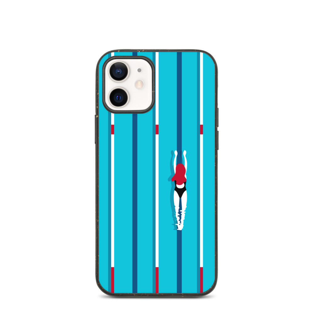 "Swimmer Girl" Iphone case