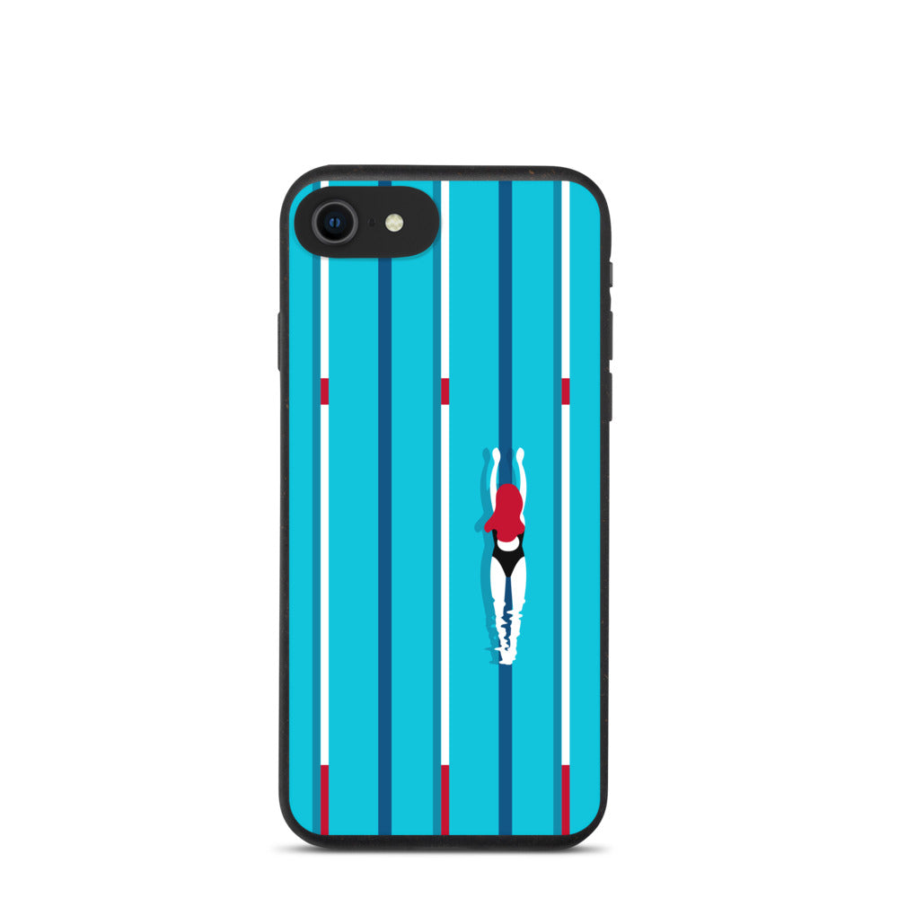 "Swimmer Girl" Iphone case