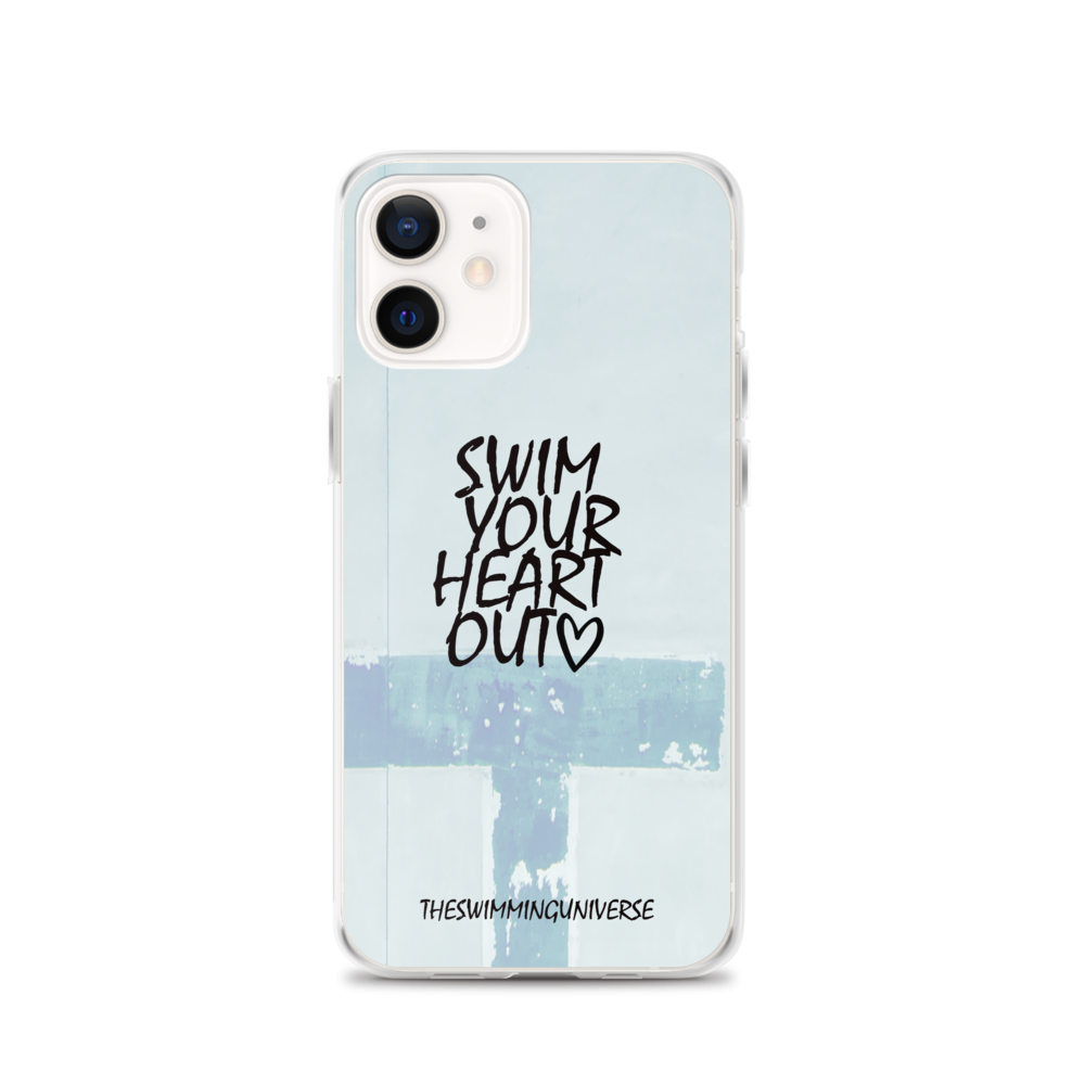 "Swim Your Heart Out" -iPhone Case