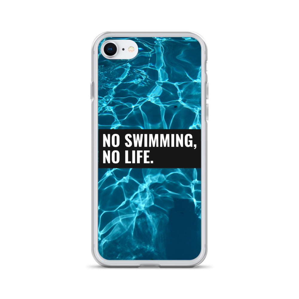 No Swimming, No Life - IPhone Case