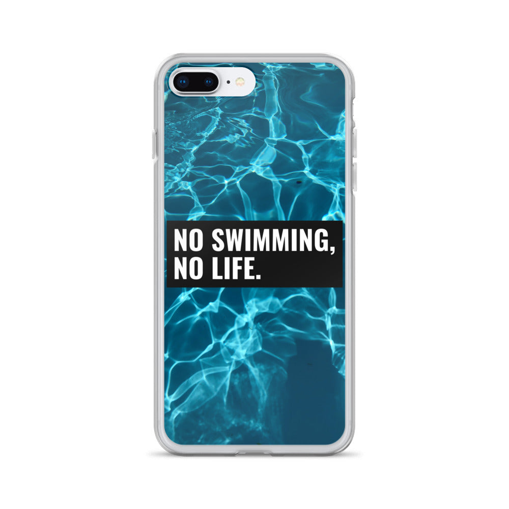 No Swimming, No Life - IPhone Case
